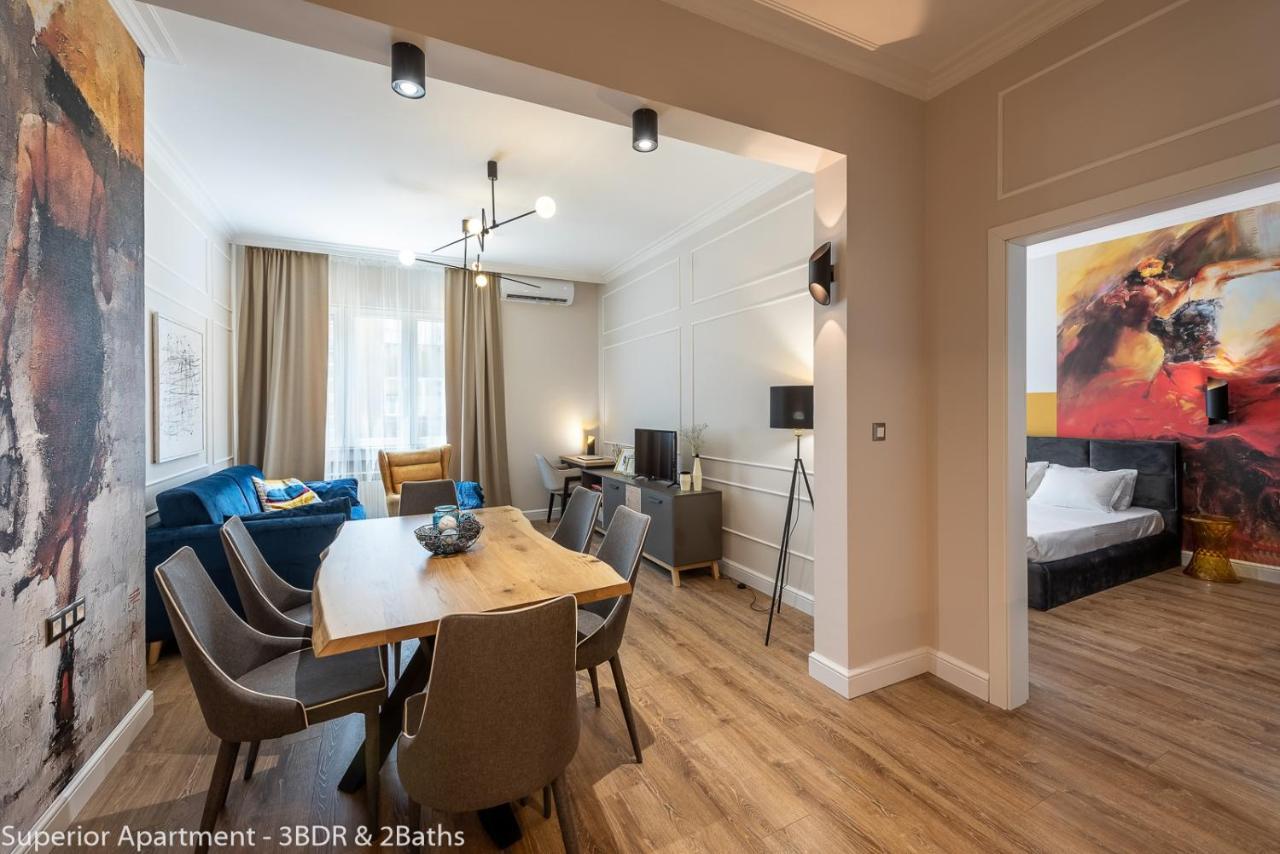Luxury & Unique - Top Center Apt. - 3Bdr & 2 Baths Sofia Bagian luar foto
